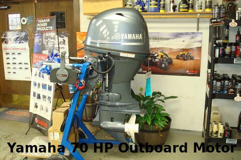 Yamaha Used 70HP 4 Stroke Outboard Motor Engine