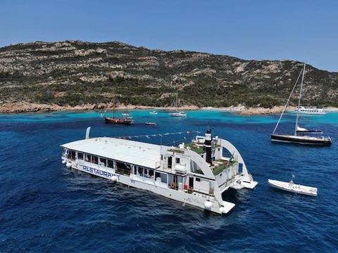 Catamaran Floating Restaurant Event boat