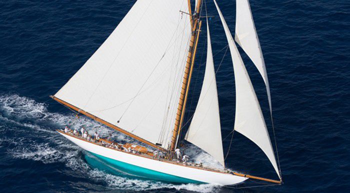 classic gaff cutter: buy used sailboat / sailing yacht