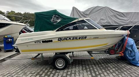 Quicksilver 485 DC BORA & Trailer, Bodensee