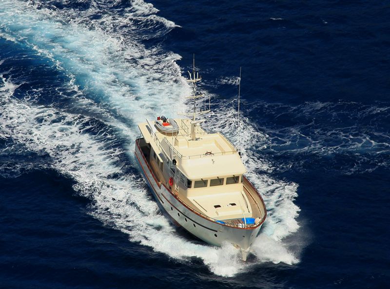 RINA Class Steel Hull Trawler (powerboat) for sale